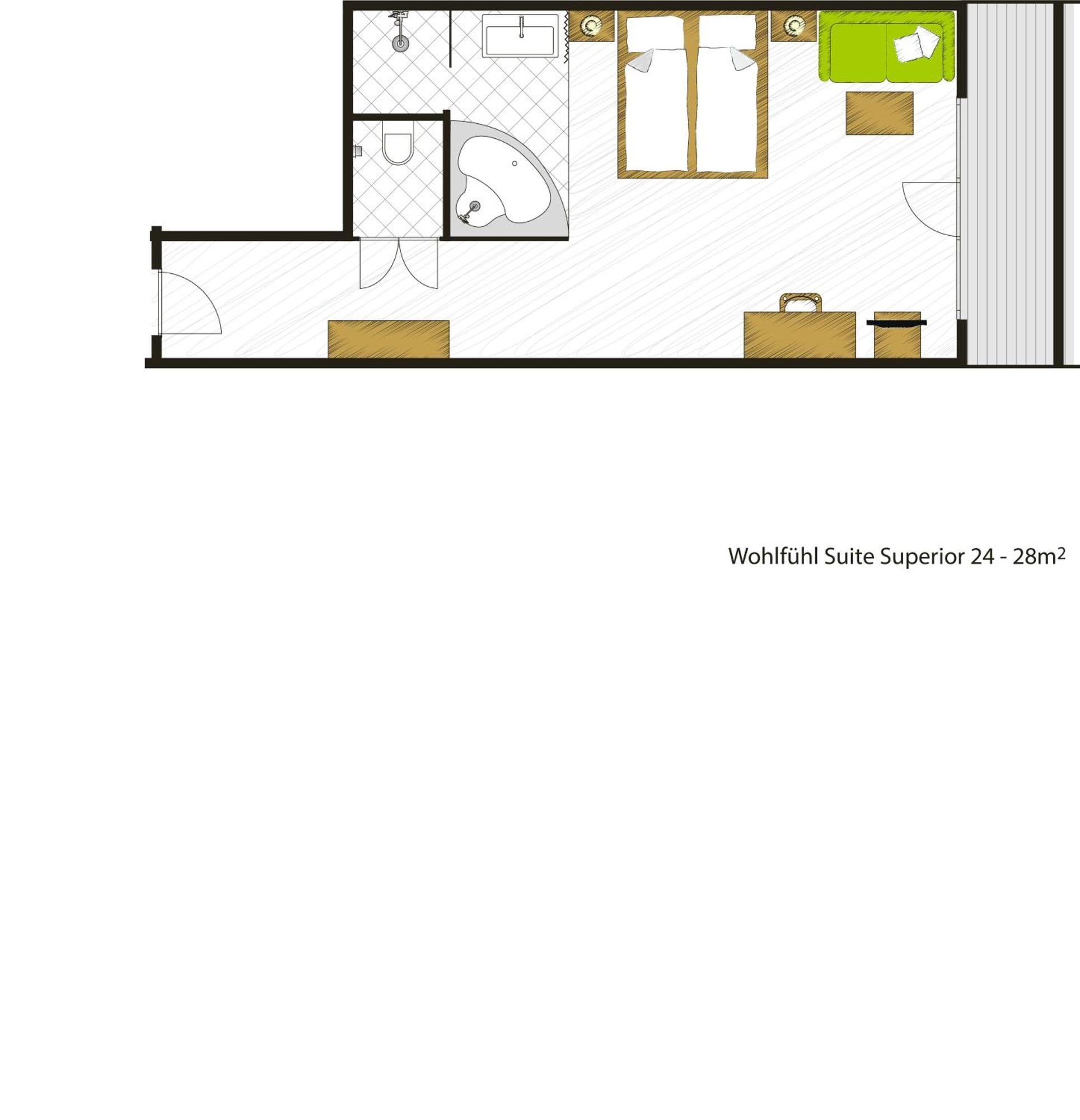 ווארת Hotel Walserberg חדר תמונה